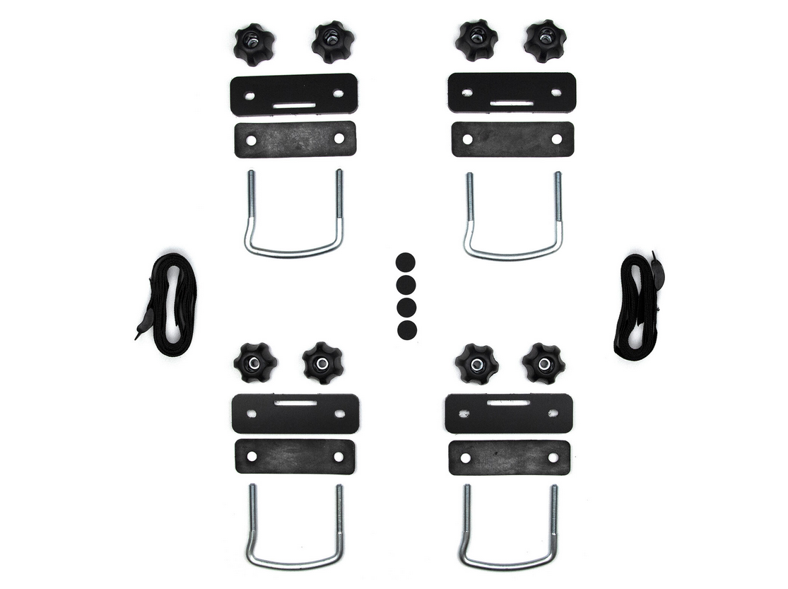 Автобокс MaxBox PRO 430 (малый) белый глянцевый 136*96*42 см двустороннее открывание (багажный бокс на крышу) — изображение 2